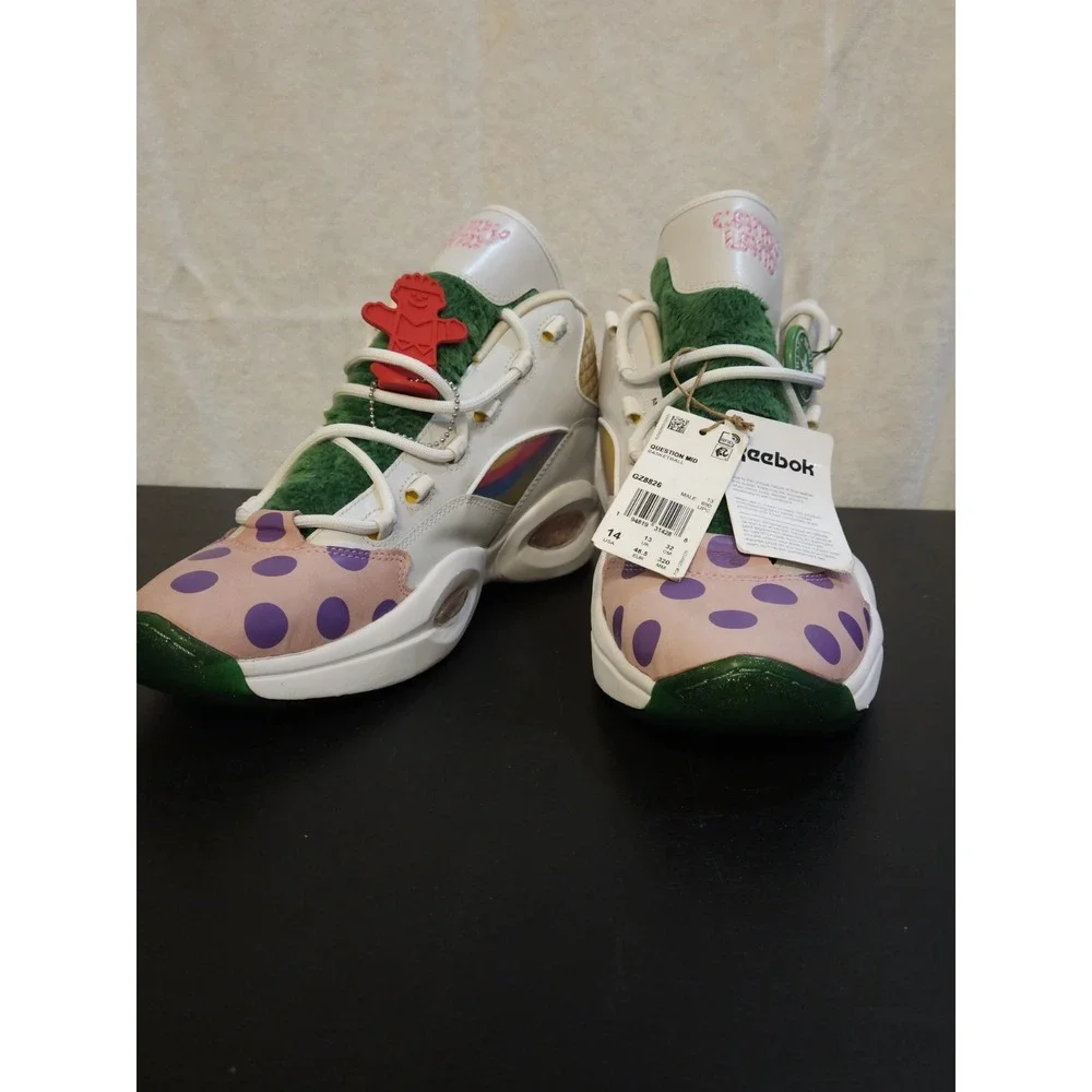 Reebok Question Mid “Candyland” Iverson GZ8826 Men’s 14 • 2021 • NWT Verified - Picture 16 of 16